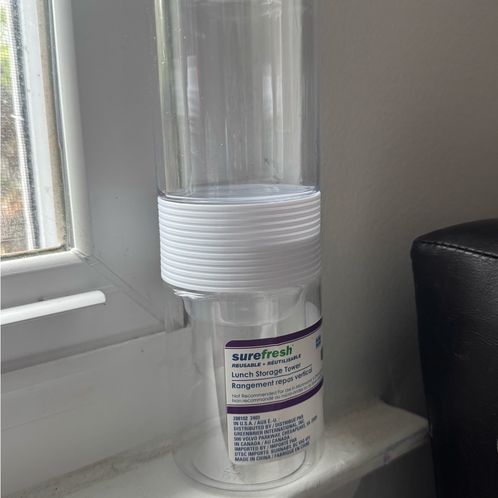 Refresh Clear Lunch Storage Tower